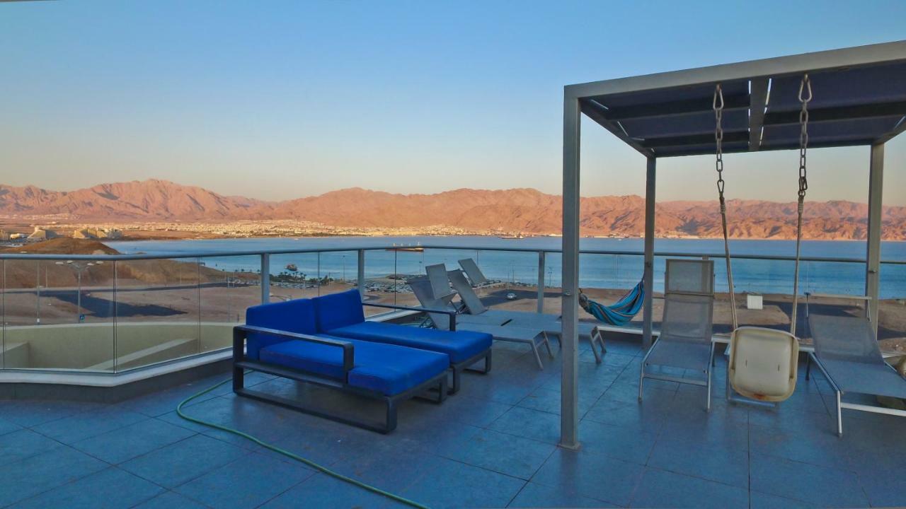 Exclusive Penthouse By The Sea Daire Eilat Dış mekan fotoğraf